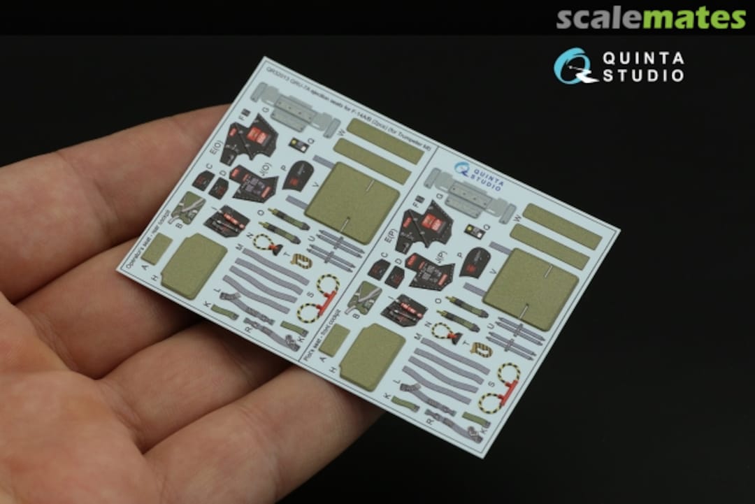 Contents GRU-7A Ejection Seats interior 3D decals QR32013 Quinta Studio Contents GRU-7A Ejection Seats interior 3D decals QR32013 Quinta Studio