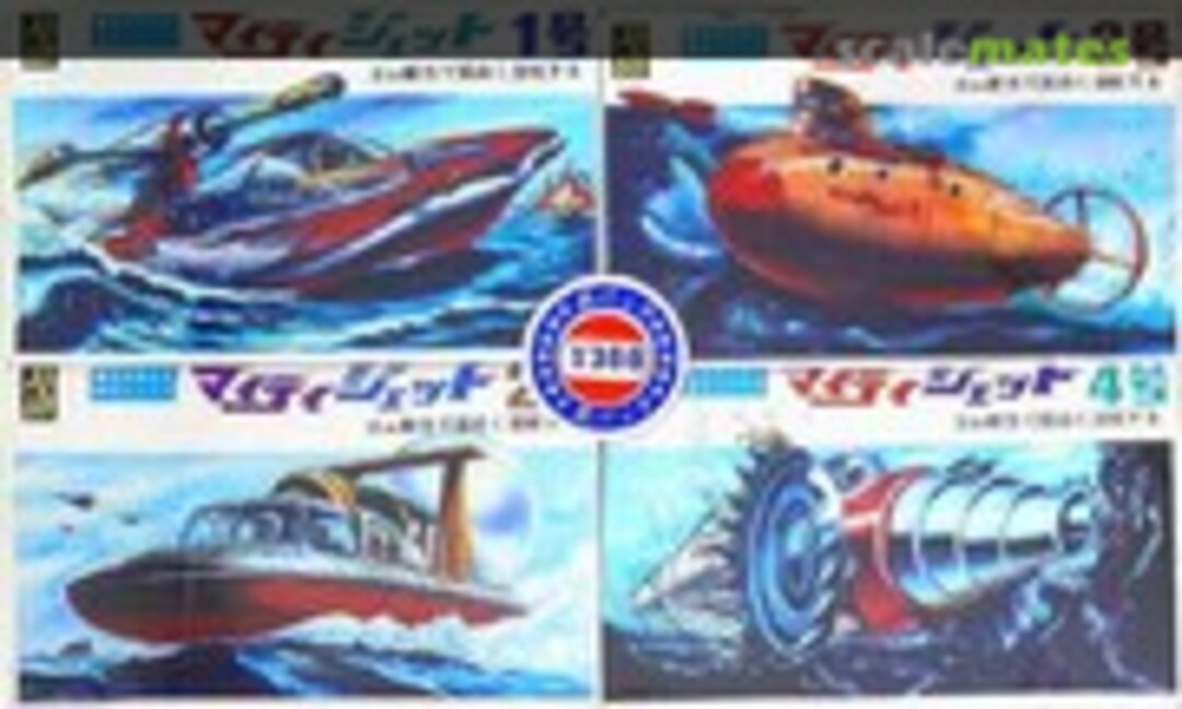 No Mighty Jet Set of 4 (Doyusha )