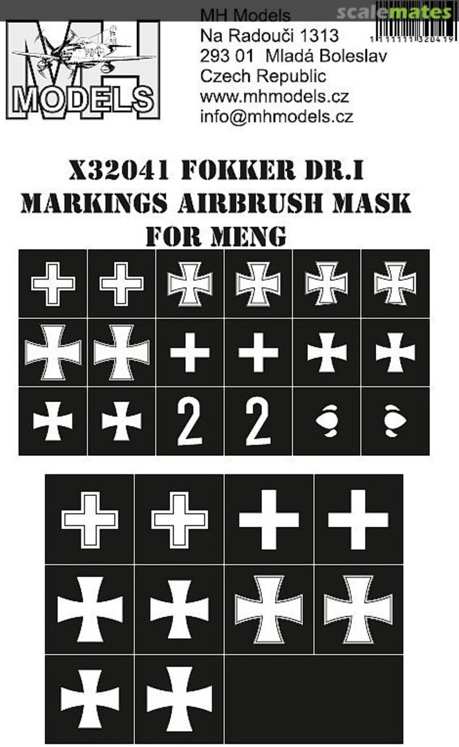 Boxart Fokker Dr.I X32041 MH Models Boxart Fokker Dr.I X32041 MH Models