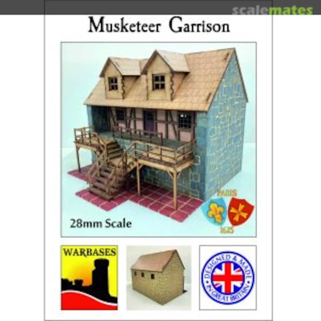 Boxart Musketeer Garrison P1625-MGA Warbases Boxart Musketeer Garrison P1625-MGA Warbases