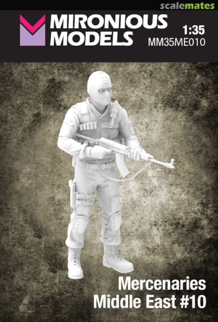 Boxart Mercenaries Middle East No.10 (1 Figure / 3D-Printed) MM35ME010 Mironious Models Boxart Mercenaries Middle East No.10 (1 Figure / 3D-Printed) MM35ME010 Mironious Models
