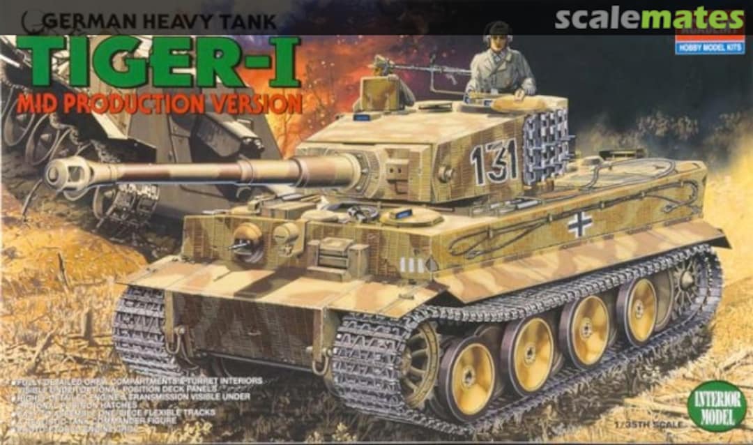 Boxart Tiger I Mid Production Version 1387 Academy Boxart Tiger I Mid Production Version 1387 Academy