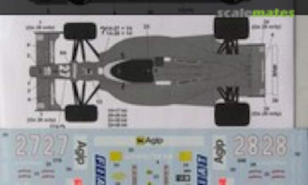 1:20 Ferrari 639 + F189 Fiat (Tabu Design TABU20056) TABU20056