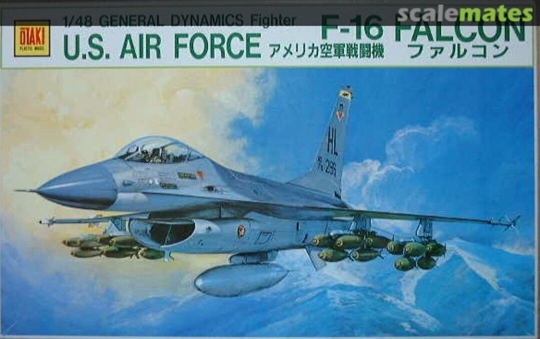Boxart General Dynamics Fighter F-16 Falcon OT2-38 Otaki Boxart General Dynamics Fighter F-16 Falcon OT2-38 Otaki
