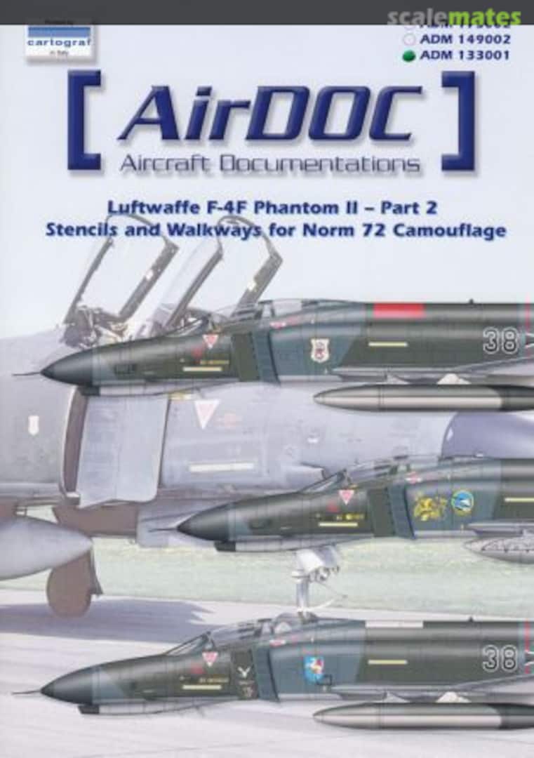 Boxart Luftwaffe F-4F Phantom II - Part2 ADM 133001 AirDOC Boxart Luftwaffe F-4F Phantom II - Part2 ADM 133001 AirDOC