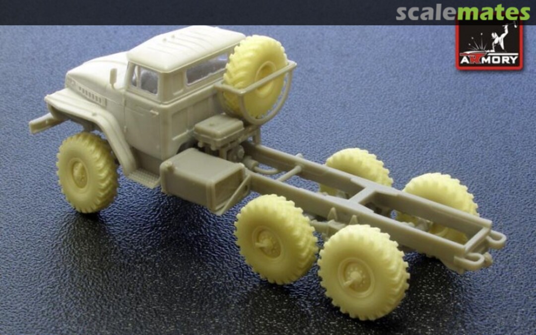 Boxart Ural-4320-10 off-road truck OI-25 type wheels set for ICM, ZV Models kits RESIN AC7258 Armory Boxart Ural-4320-10 off-road truck OI-25 type wheels set for ICM, ZV Models kits RESIN AC7258 Armory