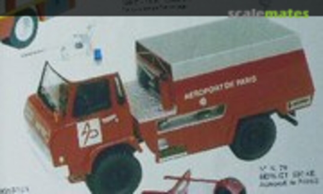 Berliet 500KE Lance Mousse (Mini Véhicules Incendies K78)