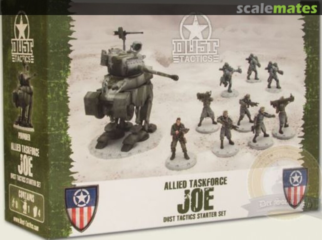 Boxart Allied Taskforce Joe - Dust Tactics Starter Set D203 Dust-Models