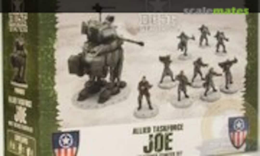 1:48 Allied Taskforce Joe - Dust Tactics Starter Set (Dust-Models D203) D203