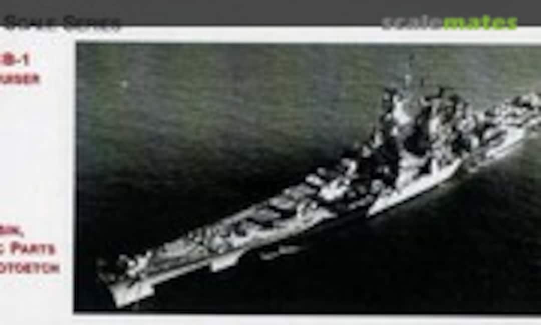 1:700 USS Alaska CB-1 WWII Battlecruiser 1945 (MidShip Models MPK307) MPK307