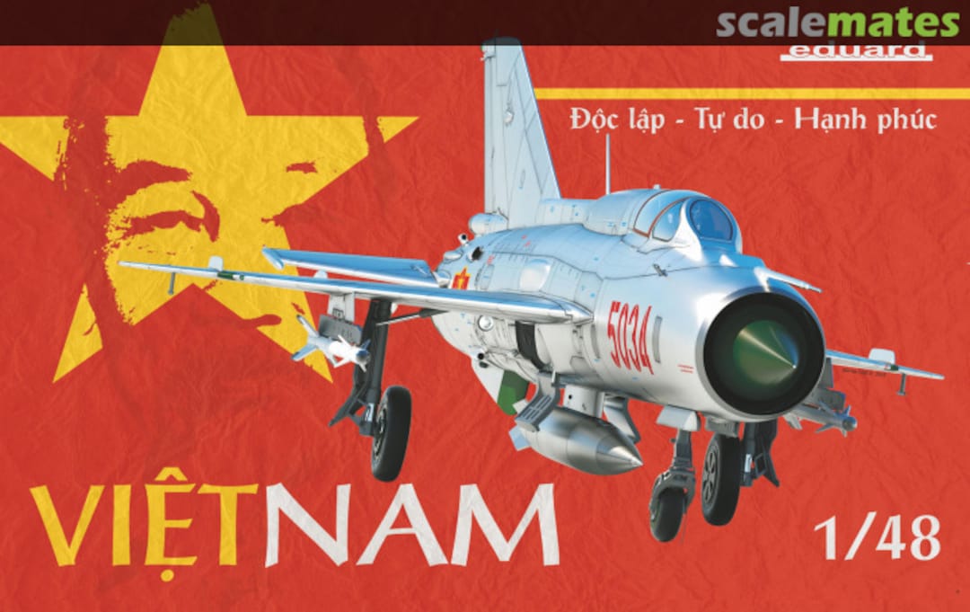 Boxart Vietnam (Mig-21PFM) 11115 Eduard