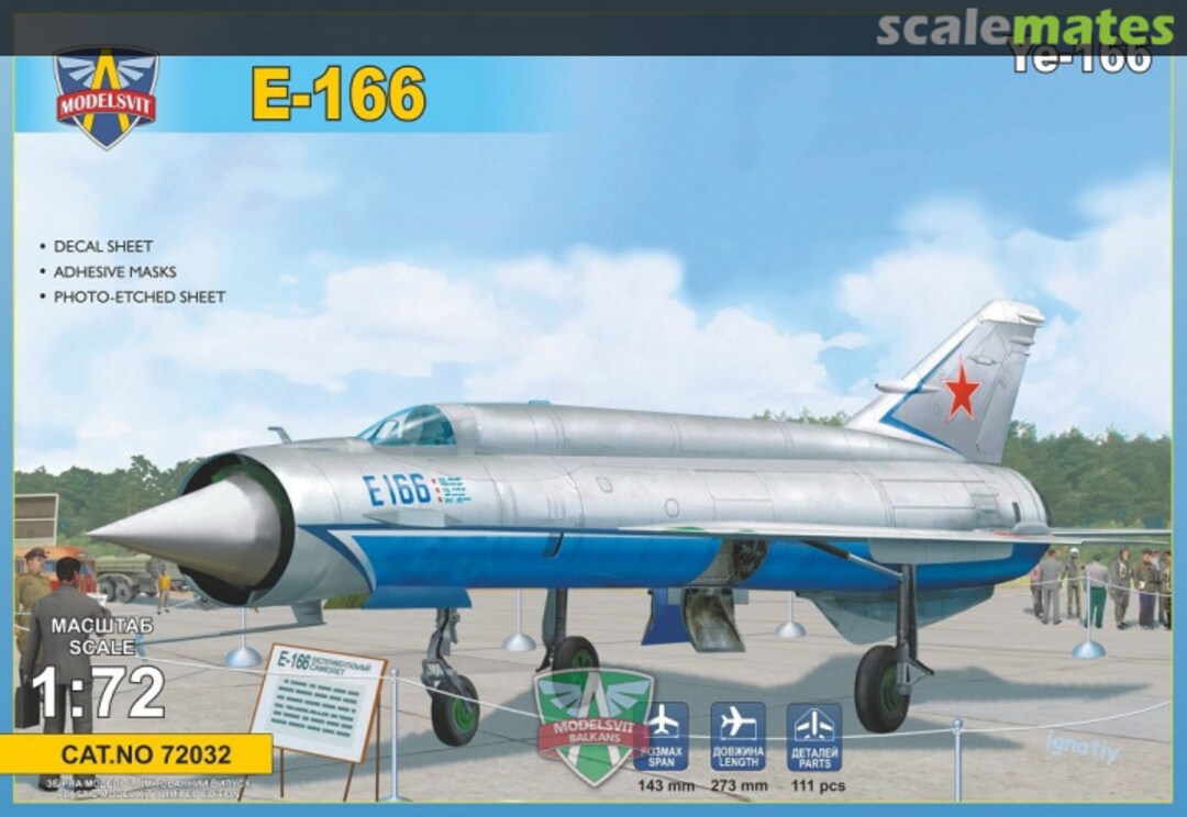 Boxart E-166 72032 ModelSvit Boxart E-166 72032 ModelSvit