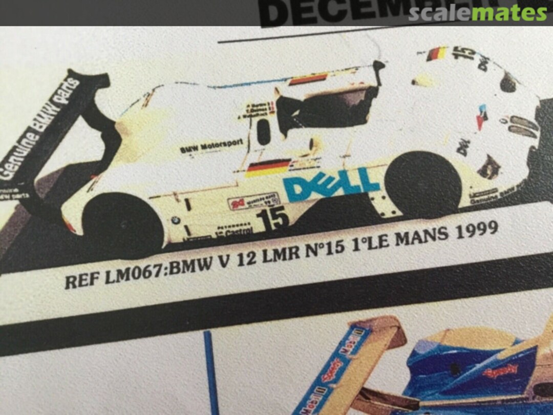Boxart BMW V12 LMR #003/99 "DELL" LM067 Starter Boxart BMW V12 LMR #003/99 "DELL" LM067 Starter