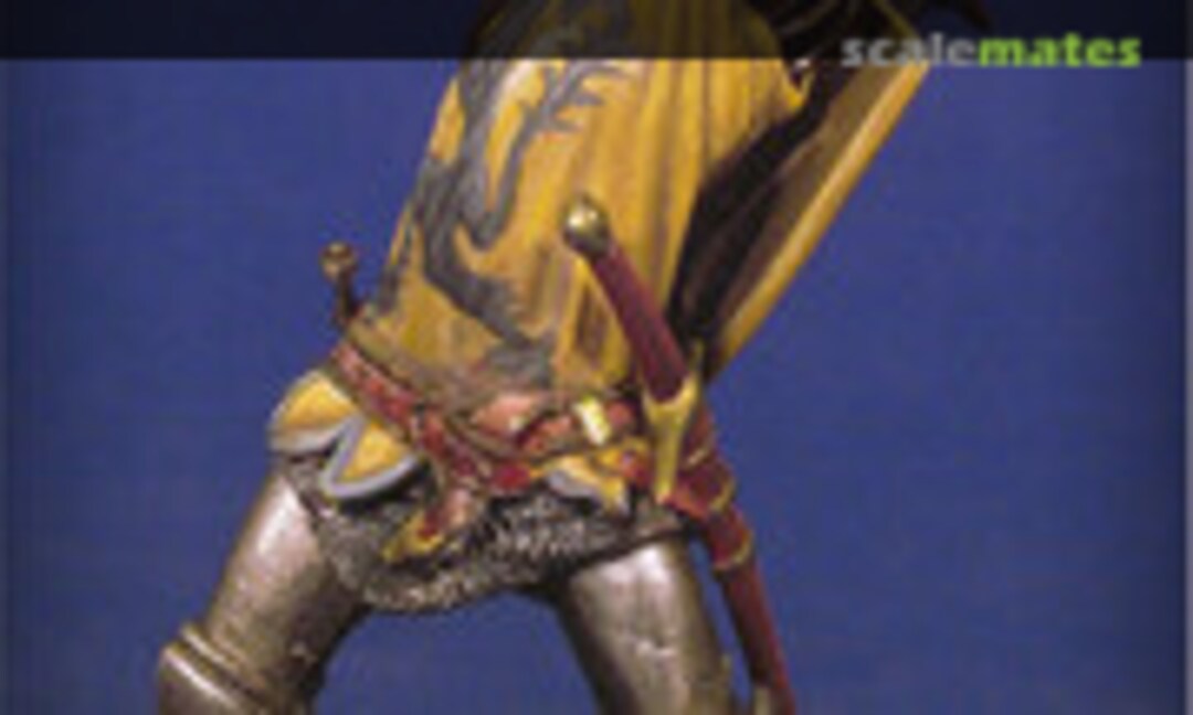 54mm Caballero en Combate I, Crecy 1346 (Andrea Miniatures SM-F48) SM-F48