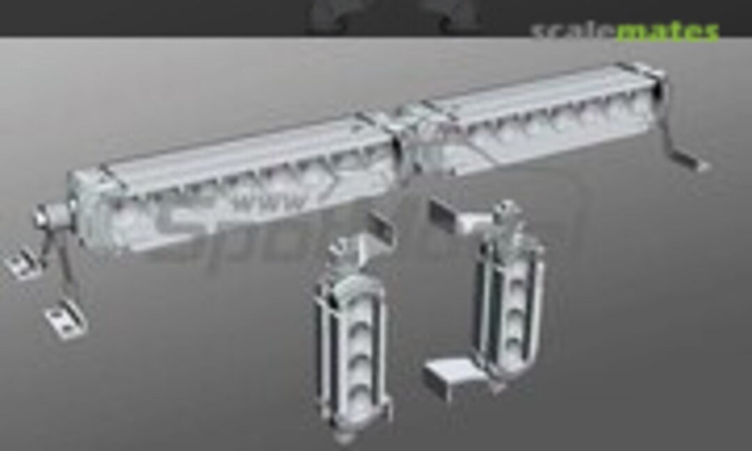 1:43 Leds Rally Lamps - Type A (D.A.B. Models DAB43-004) DAB43-004