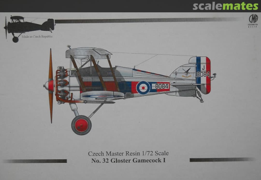 Boxart Gloster Gamecock CMR32 CMR Boxart Gloster Gamecock CMR32 CMR
