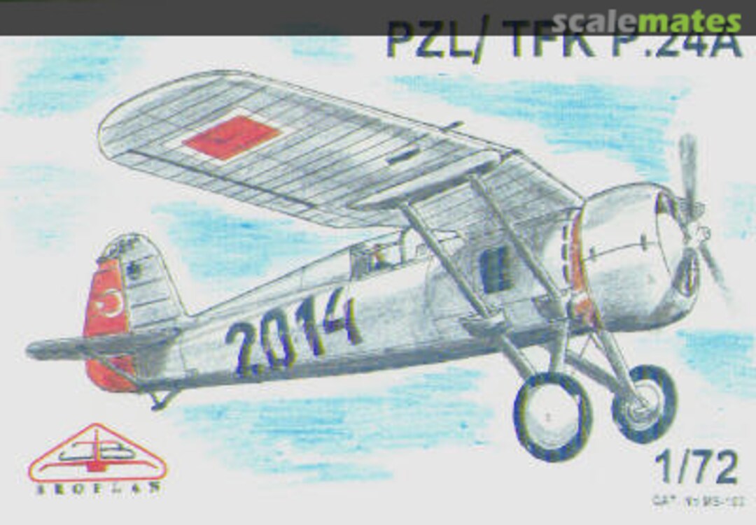 Boxart PZL/TFK P.24A MS-100 Broplan Boxart PZL/TFK P.24A MS-100 Broplan