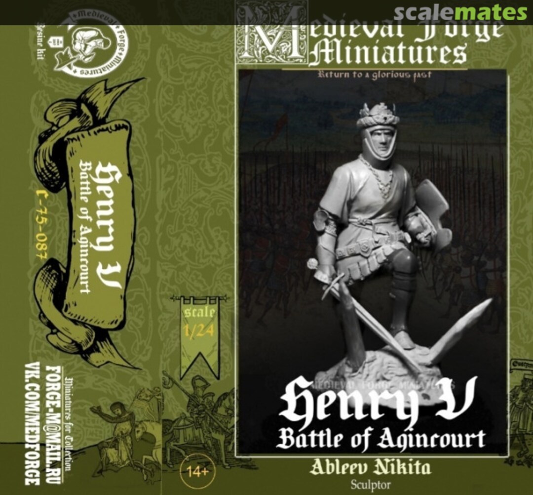 Boxart Henry V C-75-087 Medieval Forge Miniatures