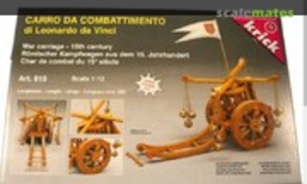 Carro Da Combattimento di Leonardo da Vinci (Mantua Model 815)