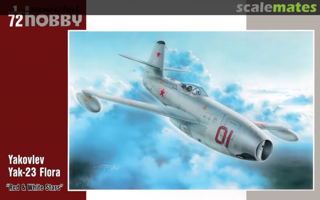 Boxart Yakovlev Yak-23 Flora SH72248 Special Hobby Boxart Yakovlev Yak-23 Flora SH72248 Special Hobby