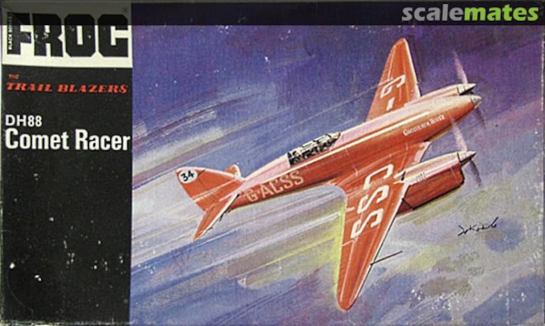Boxart DH88 Comet Racer F168 FROG Boxart DH88 Comet Racer F168 FROG