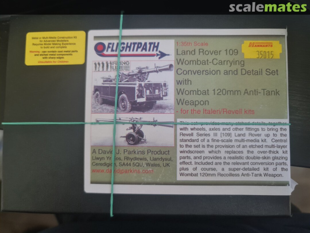 Boxart Land Rover 109 Wombat Conversion FPH-P35015 Flightpath Boxart Land Rover 109 Wombat Conversion FPH-P35015 Flightpath