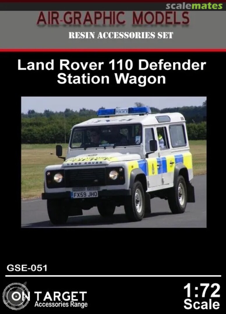 Boxart Land Rover 110 Defender GSE-051 Air-Graphics Models Boxart Land Rover 110 Defender GSE-051 Air-Graphics Models