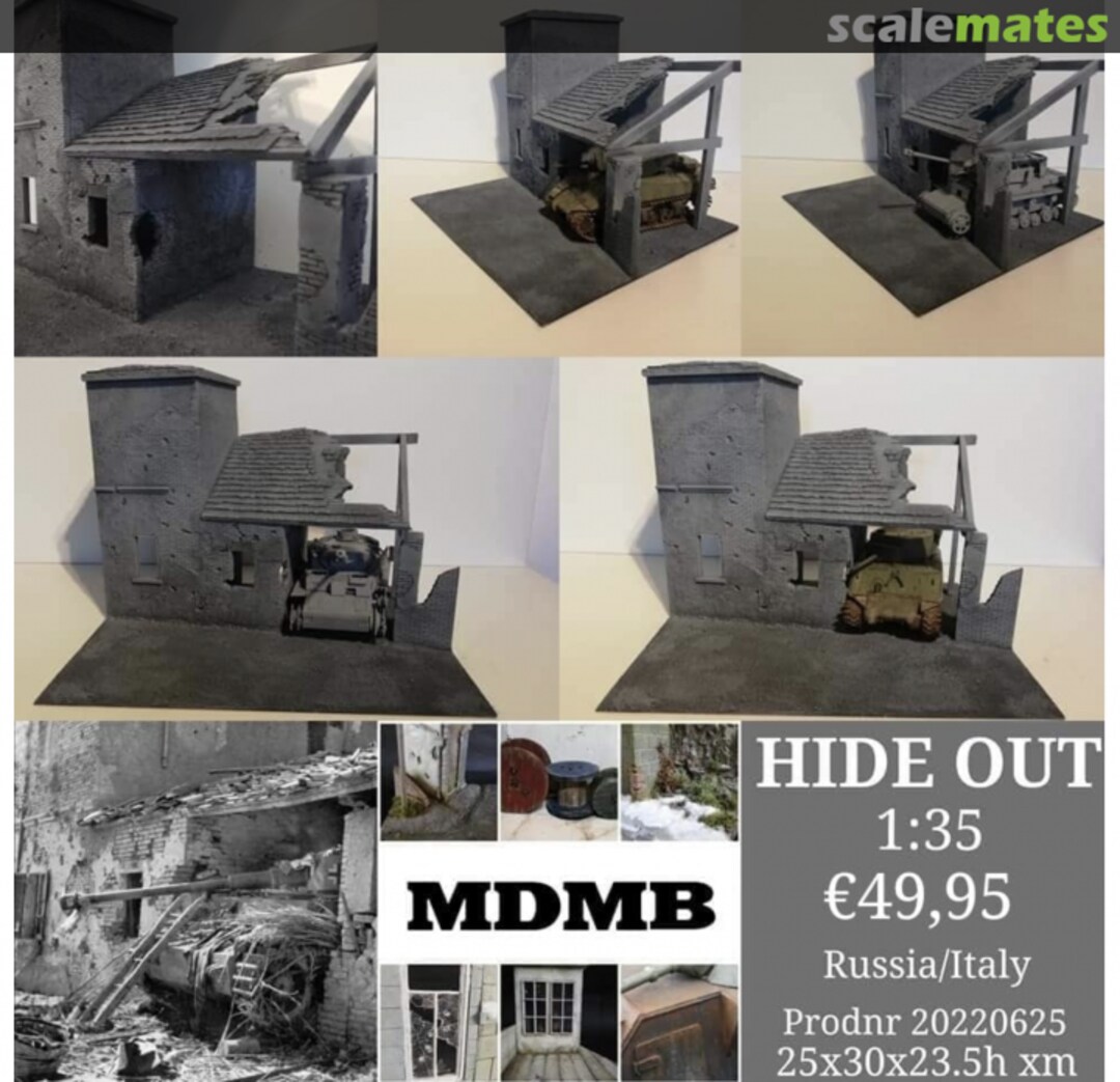 Boxart Hide Out 20220625 MDMB Modelbouw Boxart Hide Out 20220625 MDMB Modelbouw