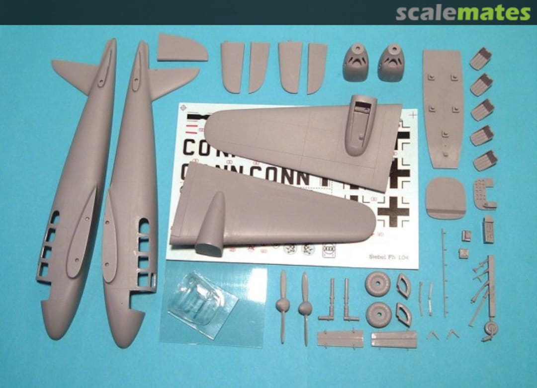 Boxart Siebel Fh 104 Hallore 48-P006 WSW Modellbau Boxart Siebel Fh 104 Hallore 48-P006 WSW Modellbau