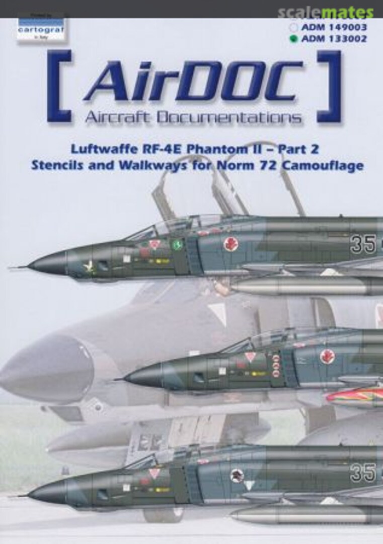 Boxart Luftwaffe RF-4E Phantom II - Part 2 ADM 133002 AirDOC Boxart Luftwaffe RF-4E Phantom II - Part 2 ADM 133002 AirDOC