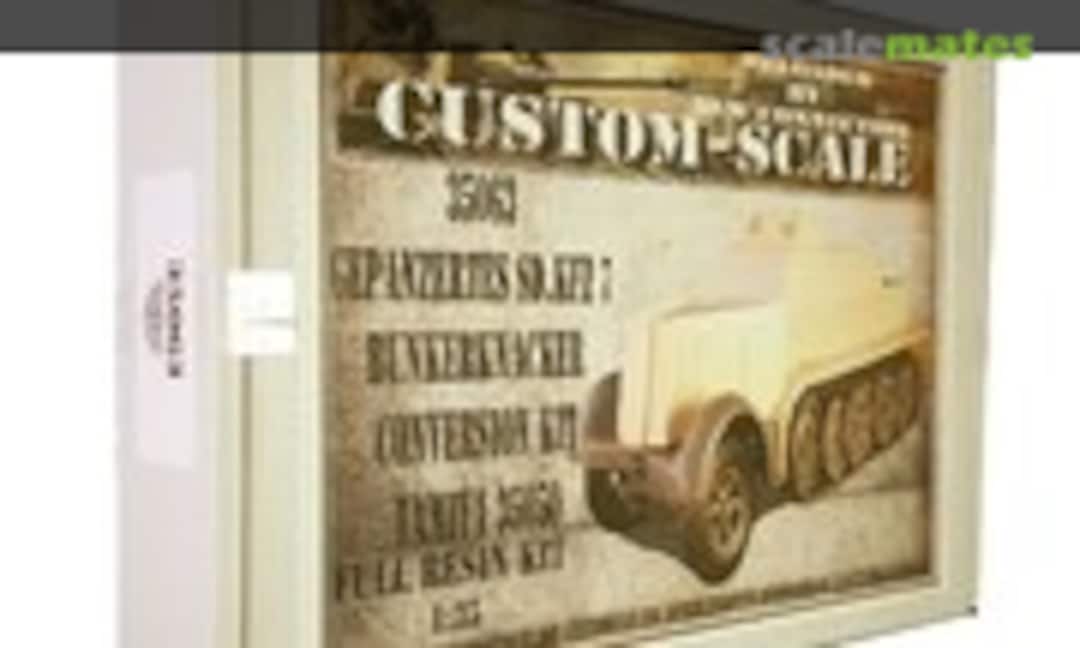 1:35 Gepanzertes Sd.Kfz. 7 Bunkerknacker (Custom-Scale 35063) 35063