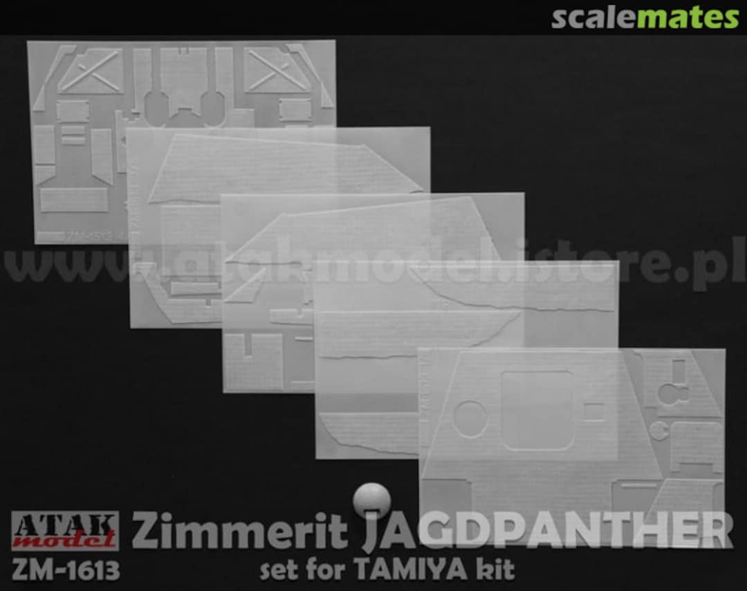Boxart Zimmerit Jagdpanther ZM-1613 Atak Model Boxart Zimmerit Jagdpanther ZM-1613 Atak Model