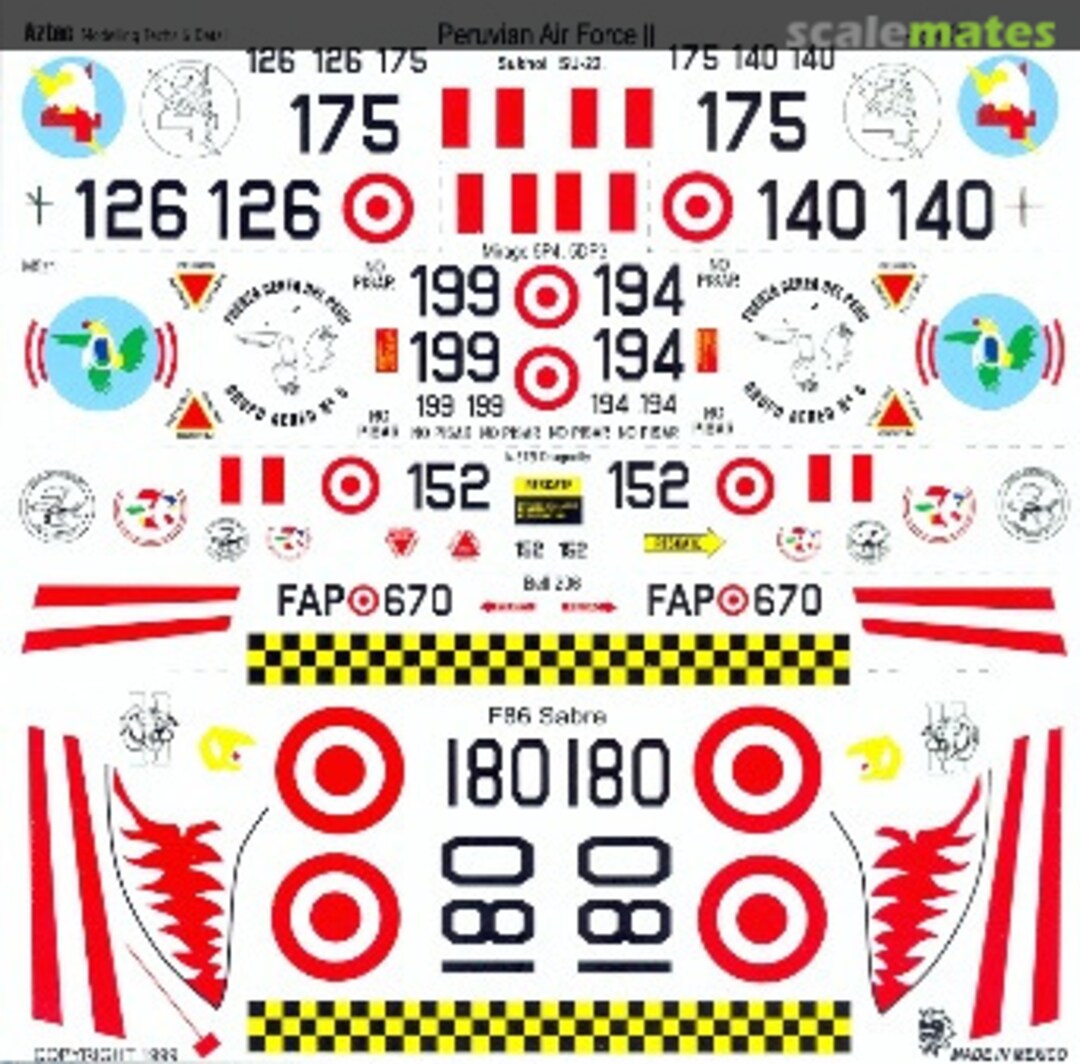 Boxart Peruvian Air Force #2 48-006 Aztec Models Boxart Peruvian Air Force #2 48-006 Aztec Models