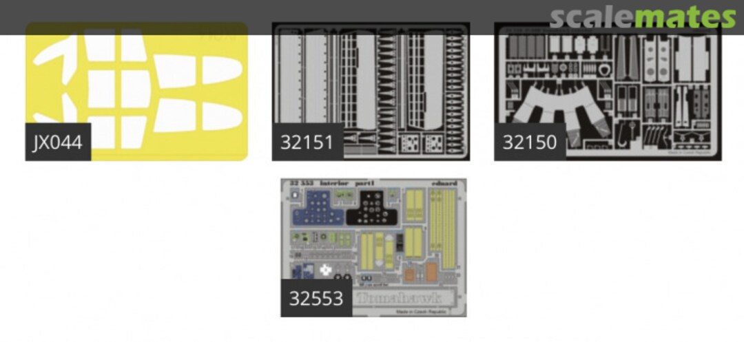 Contents P-40B Warhawk - PE Super Detail Set BIG3236 Eduard Contents P-40B Warhawk - PE Super Detail Set BIG3236 Eduard