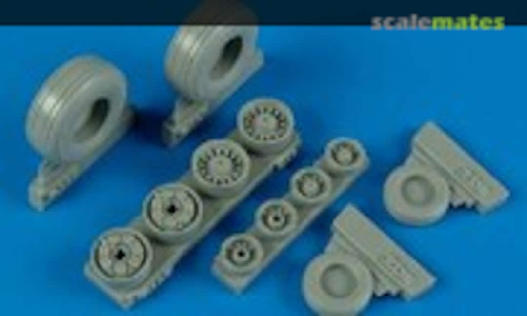 1:48 F-14B/D Tomcat Weighted Wheels (Wheelliant 148 005) 148 005