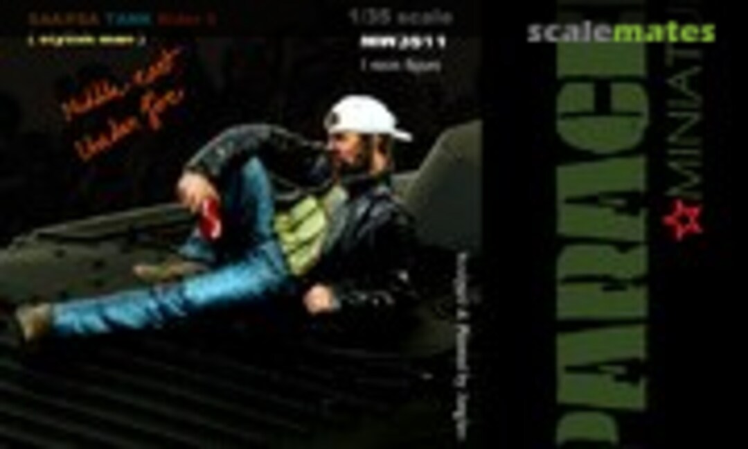 1:35 SAA/FSA Tank/AFV Rider 5 (stylish man) (Paracel Miniatures MW3511) MW3511