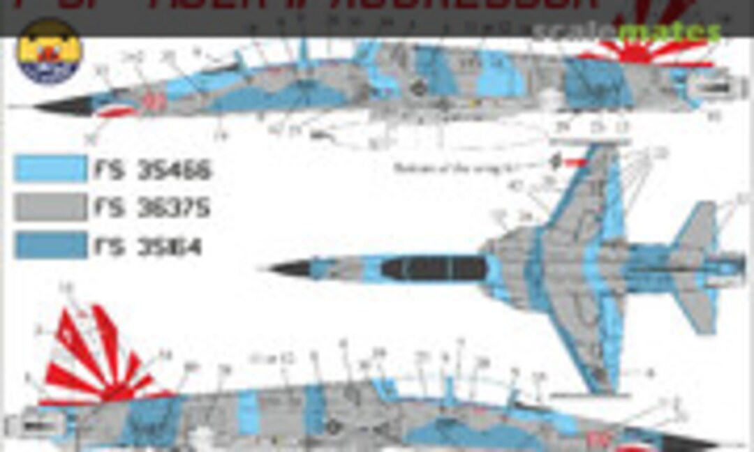 1:32 F-5F Tiger-II Aggressor (UpRise Decal UR32103) UR32103