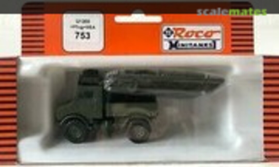 1:87 Unimog U 1200 +Plug +MSA (Roco Minitanks 753)