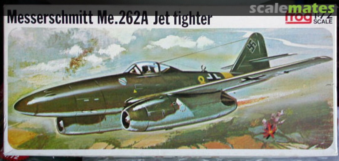 Boxart Messerschmitt Me.262A Jet Fighter F248 FROG Boxart Messerschmitt Me.262A Jet Fighter F248 FROG