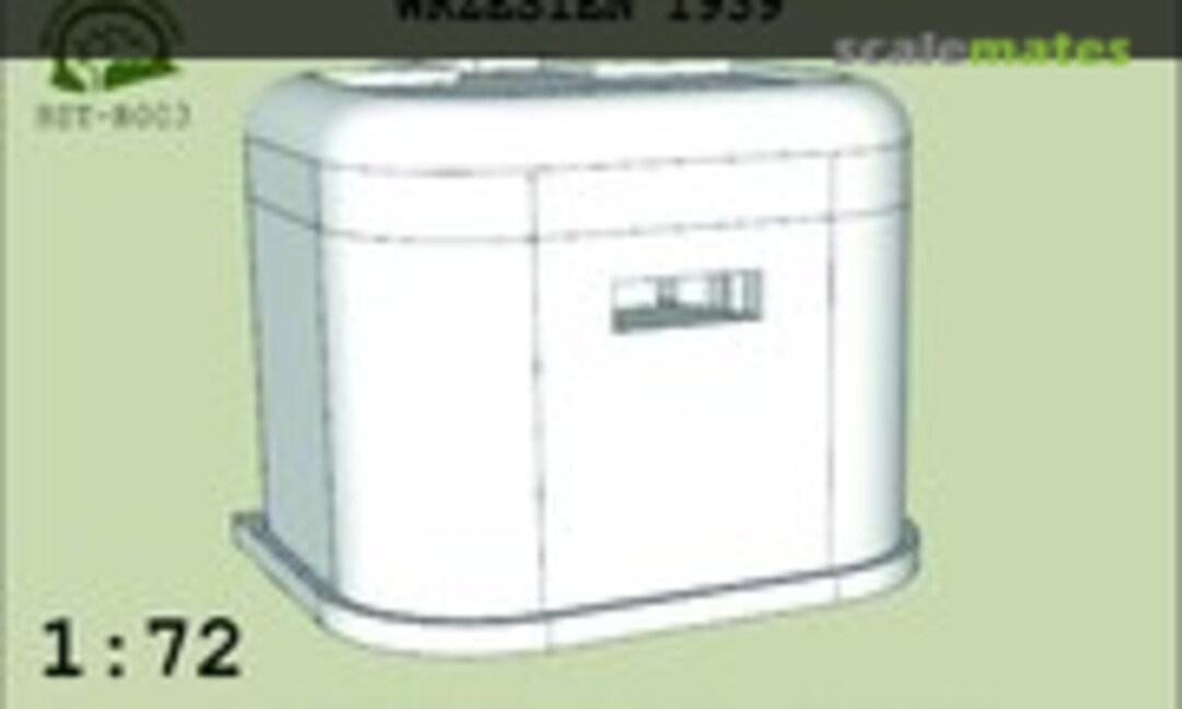 1:72 Schron na CKM, czołowy (Brainstorm Troopers BST-B003)