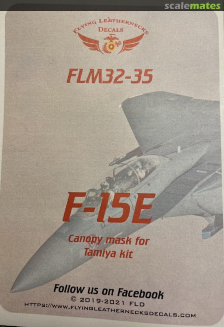 Boxart McDonnell Douglas F-15E FLM32-35 Flying Leathernecks Boxart McDonnell Douglas F-15E FLM32-35 Flying Leathernecks