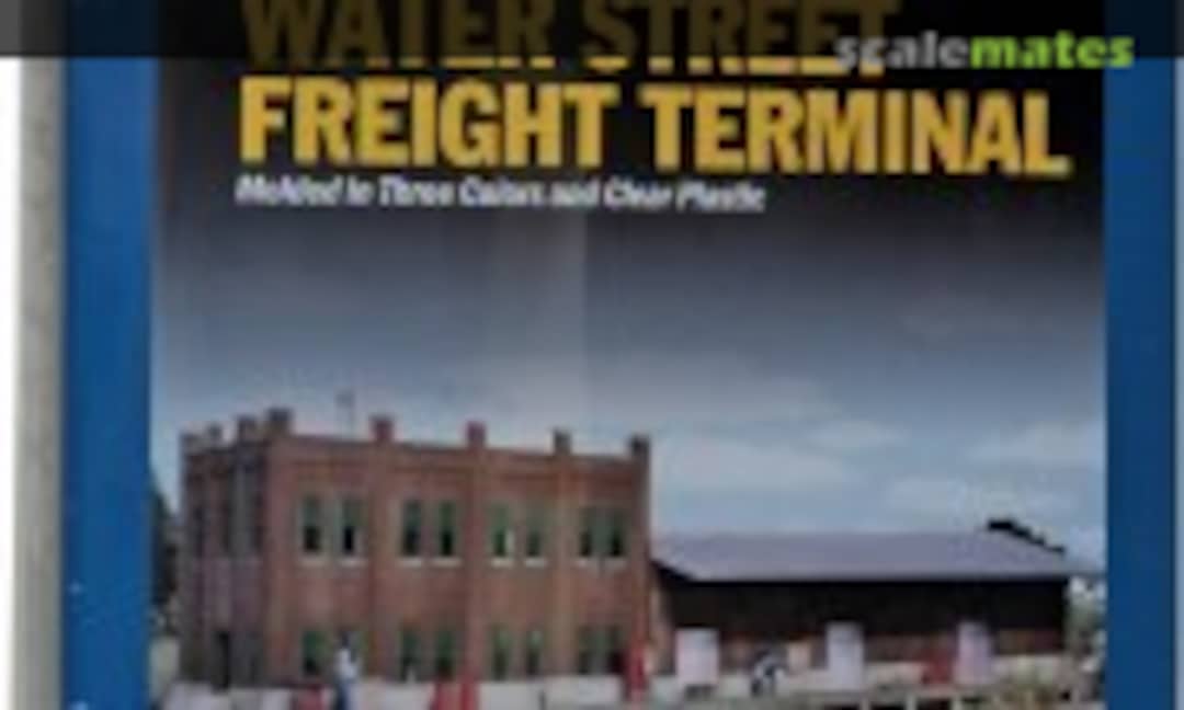 1:87 WATER STREET FREIGHT TERMINAL (Walthers 933-3009)