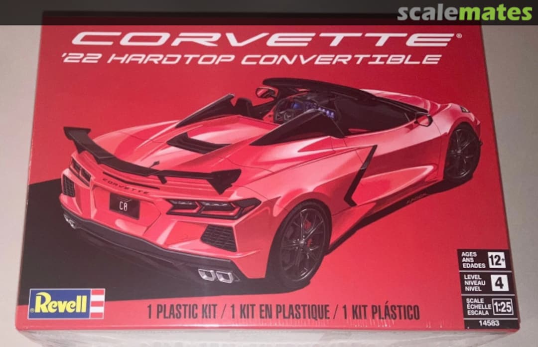 Boxart '22 Corvette C8 Hardtop Convertible 14583 Revell Boxart '22 Corvette C8 Hardtop Convertible 14583 Revell