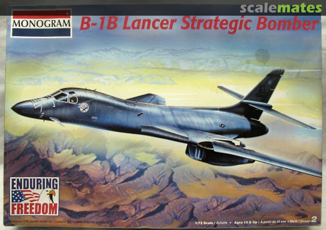 Boxart B-1B Lancer Strategic Bomber 85-5606 Monogram