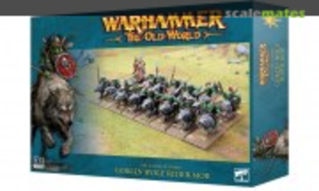 28mm Goblin Wolf Rider Mob (Games Workshop 09-09) 09-09