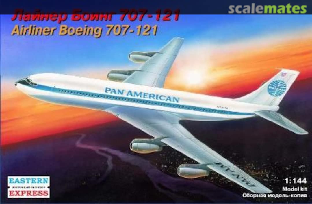 Boxart Boeing 707-121 EE14401 Eastern Express Boxart Boeing 707-121 EE14401 Eastern Express