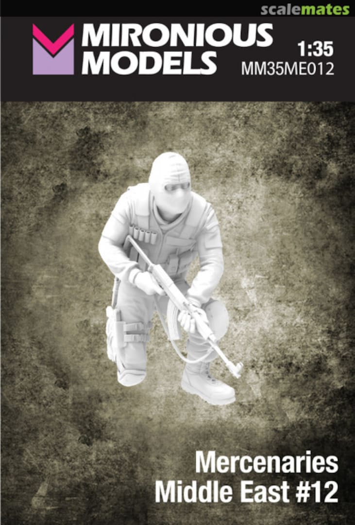 Boxart Mercenaries Middle East No.12 (1 Figure / 3D-Printed) MM35ME012 Mironious Models