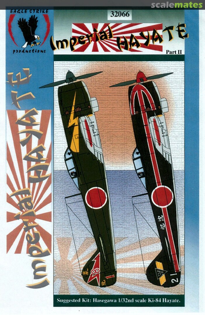 Boxart Imperial Hayate Ki-84 Part II 32066 Eagle Strike Productions Boxart Imperial Hayate Ki-84 Part II 32066 Eagle Strike Productions