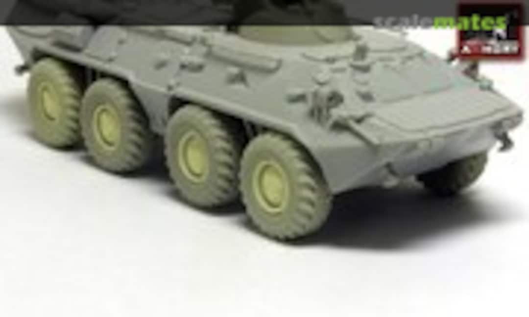 1:72 BTR-80A Wheels KI-126 Type Wheels Set (Armory AC7272)
