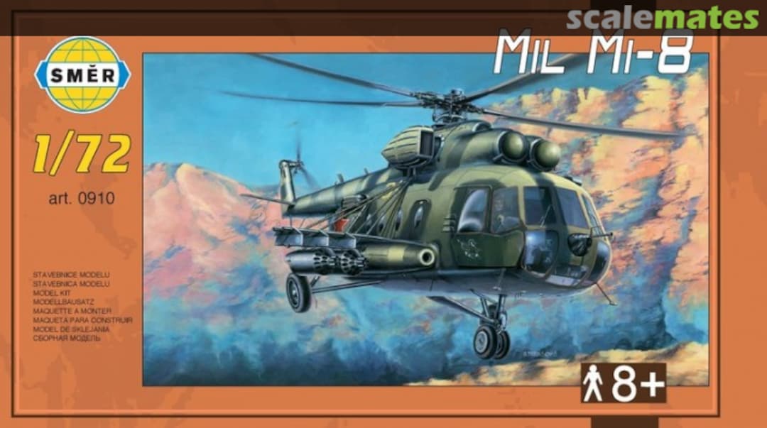 Boxart Mil Mi-8 0910 Směr Boxart Mil Mi-8 0910 Směr